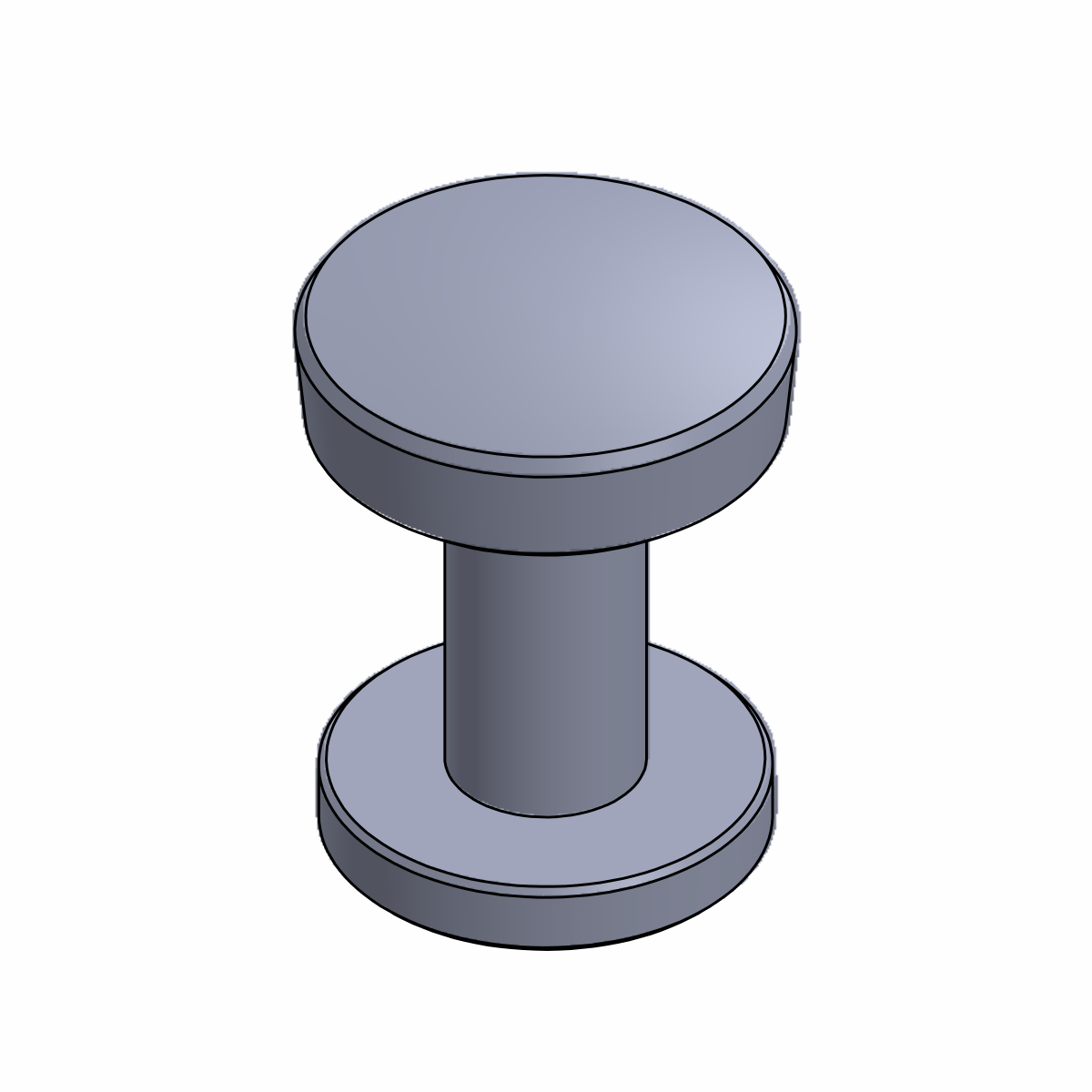 Round Knob (H 25 mm)